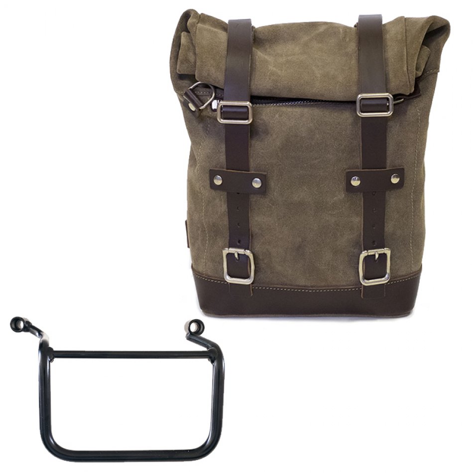 皮结皮包 10L-14L + 皇家恩菲尔德喜马拉雅 450（2024 年起）右车架