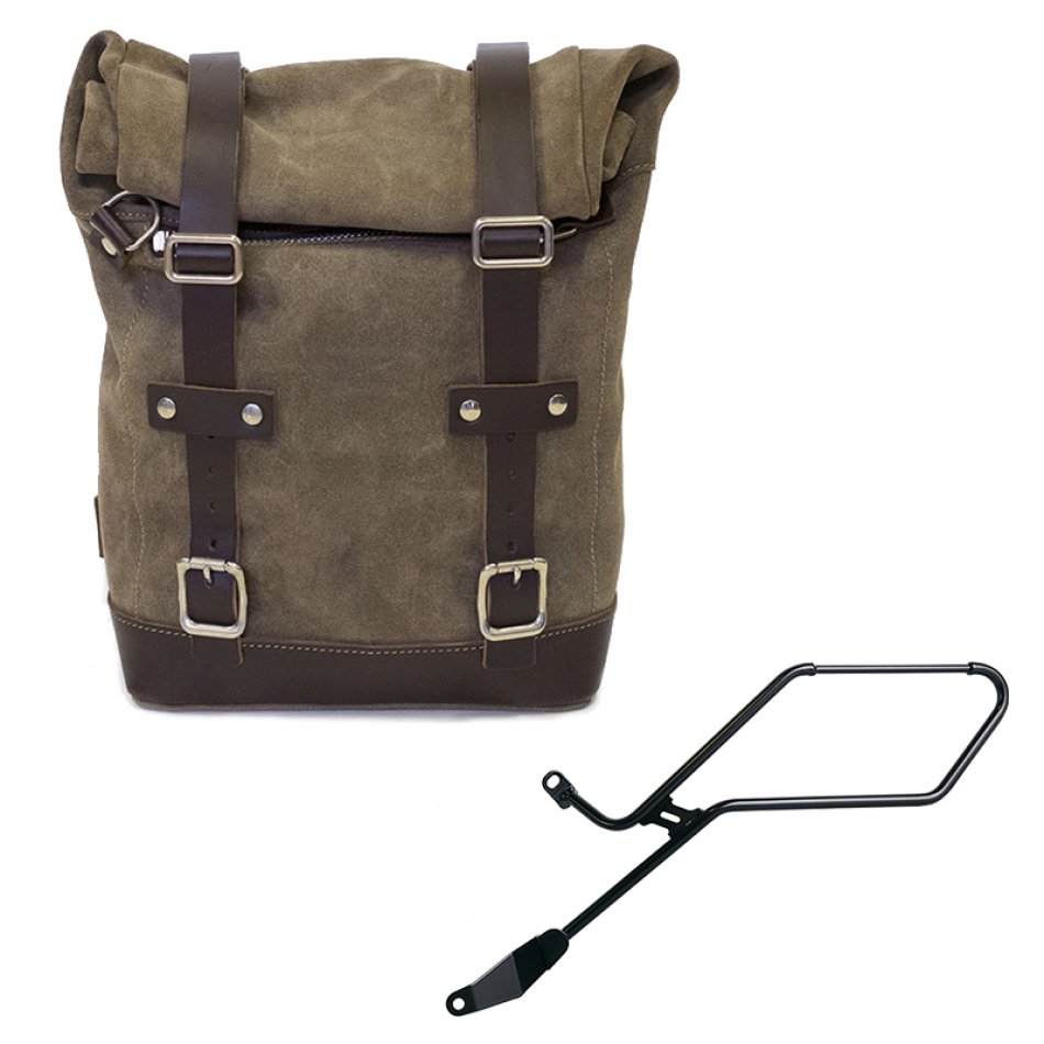 皮结皮包 10L-14L + Triumph Bonneville Bobber 左车架