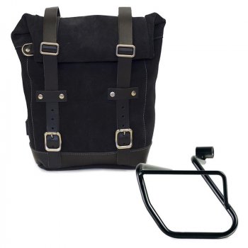 打蜡绒面革侧袋 + Aprilia Tuareg 660 SX 车架