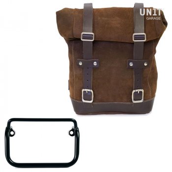 二层皮革侧袋 + 用于直管排气的 Frame R18