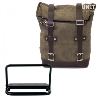 侧袋采用分体皮革+ R80 G / S框架