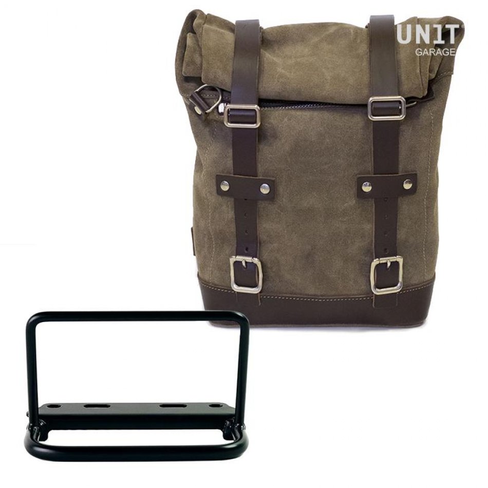 侧袋采用分体皮革+ R80 G / S框架