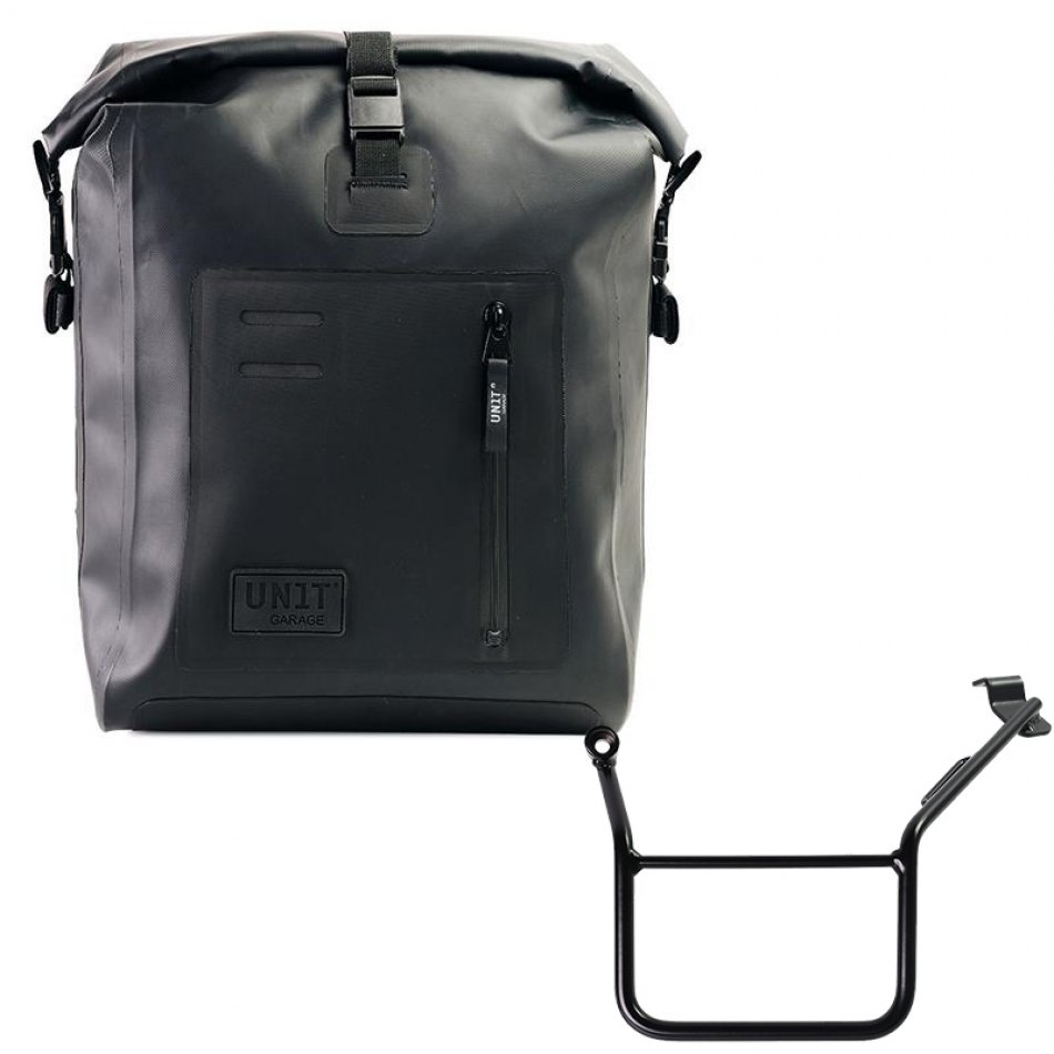 TPU的Khali侧袋 + BMW F900GS 车架 左