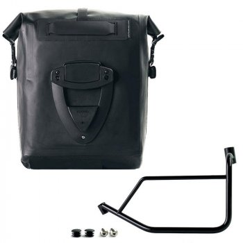 TPU 中的 Khali 侧袋 + 左杜卡迪 DesertX 车架