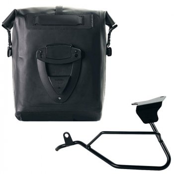 TPU的Khali侧袋 + Moto Guzzi V100 Mandello 左车架