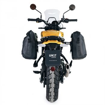 Khali TPU 侧袋 + Royal Enfield Guerrilla 450 左框架