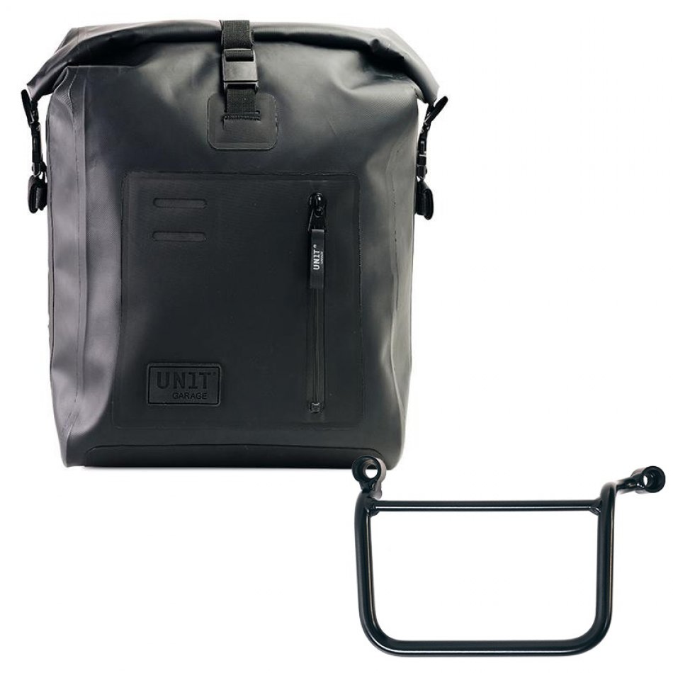 Khali TPU 侧袋 + Royal Enfield Guerrilla 450 左框架