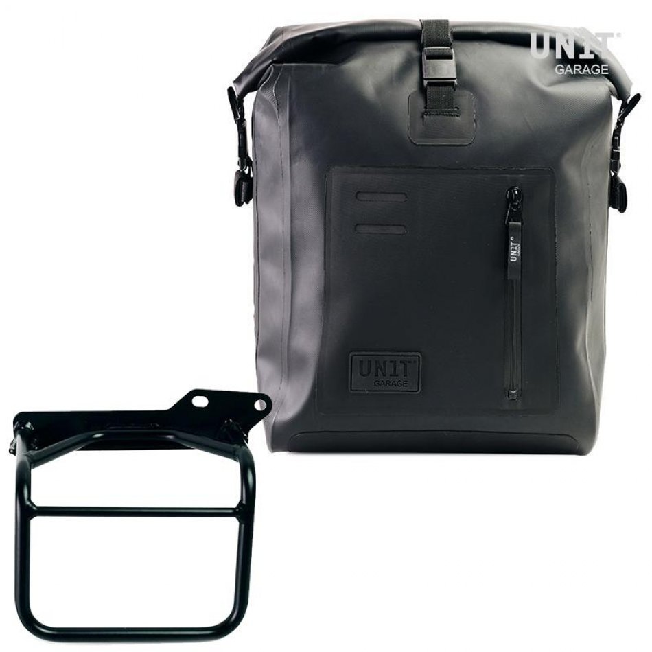 TPU的Khali侧袋 + 皇家恩菲尔德喜马拉雅框架，Scram 411 右