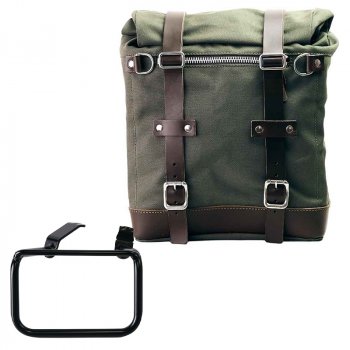 Scram 帆布包 22L-30L + BMW R12 G/S 车架右