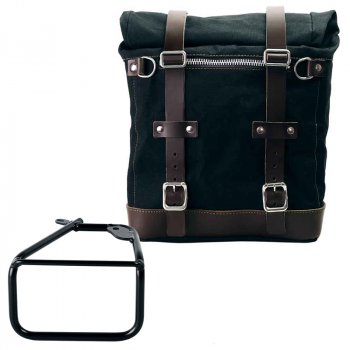 Scram 帆布侧包 22L-30L + BMW R12 NineT 车架右