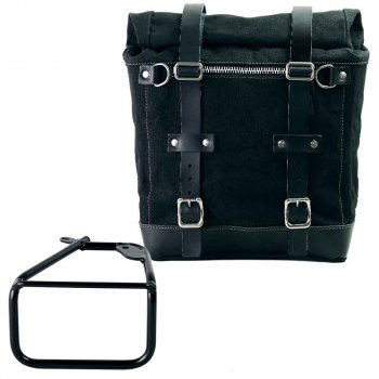 Scram 帆布侧包 22L-30L + BMW R12 NineT 车架右