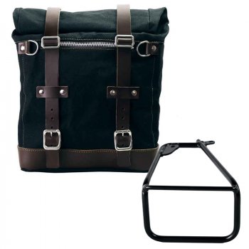 Scram 帆布侧包 22L-30L + BMW R12 NineT 左车架