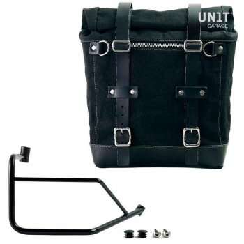 帆布 22L-30L + Ducati DesertX 右车架的 Scram 侧挂包