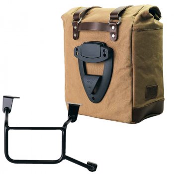 Scram 帆布包 22L-30L + 本田 CRF1100L Africa Twin 和 Adventure Sports 车架（2024 年起）右