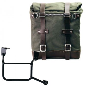 Scram 帆布包 22L-30L + 本田 CRF1100L Africa Twin 和 Adventure Sports 车架（2024 年起）右