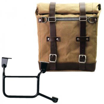 Scram 帆布包 22L-30L + 本田 CRF1100L Africa Twin 和 Adventure Sports 车架（2024 年起）右