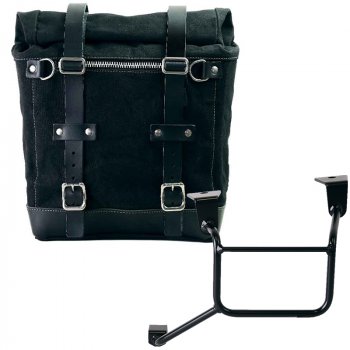 Scram 帆布包 22L-30L + 本田 CRF1100L Africa Twin 和 Adventure Sports 车架（2024 年起）左