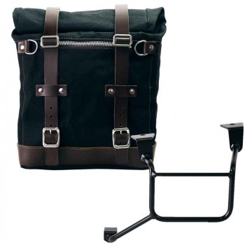 Scram 帆布包 22L-30L + 本田 CRF1100L Africa Twin 和 Adventure Sports 车架（2024 年起）左