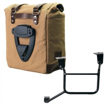 Scram 帆布包 22L-30L + 本田 CRF1100L Africa Twin 和 Adventure Sports 车架（2024 年起）左