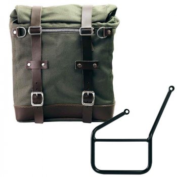 侧挂包帆布 + 左副车架 HUSQVARNA