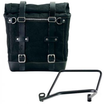 帆布 22L-30L 中的 Scram 侧挂包 + 左车架川崎 Z900RS