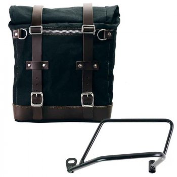 帆布 22L-30L 中的 Scram 侧挂包 + 左车架川崎 Z900RS