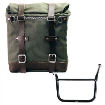 Scram 帆布包 22L-30L + Moto Guzzi V85 TT 车架（2024 年起）左