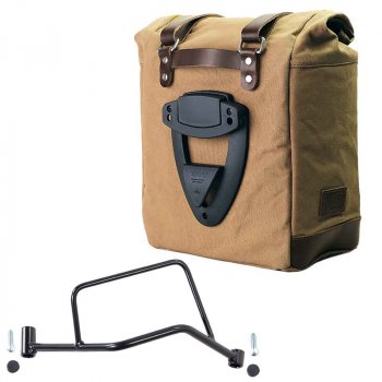 Scram 帆布侧挂包 22L-30L + 右框架 R 1200 R LC