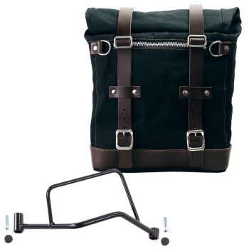 Scram 帆布侧挂包 22L-30L + 右框架 R 1200 R LC