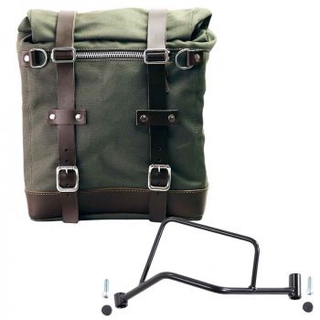 Scram 帆布侧挂包 22L-30L + 左副车架 R 1200 R LC