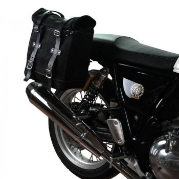 帆布 22L-30L + Royal Enfield 副车架的 Scram 侧挂包