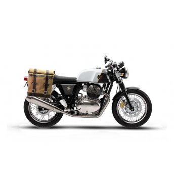 帆布 22L-30L + Royal Enfield 副车架的 Scram 侧挂包