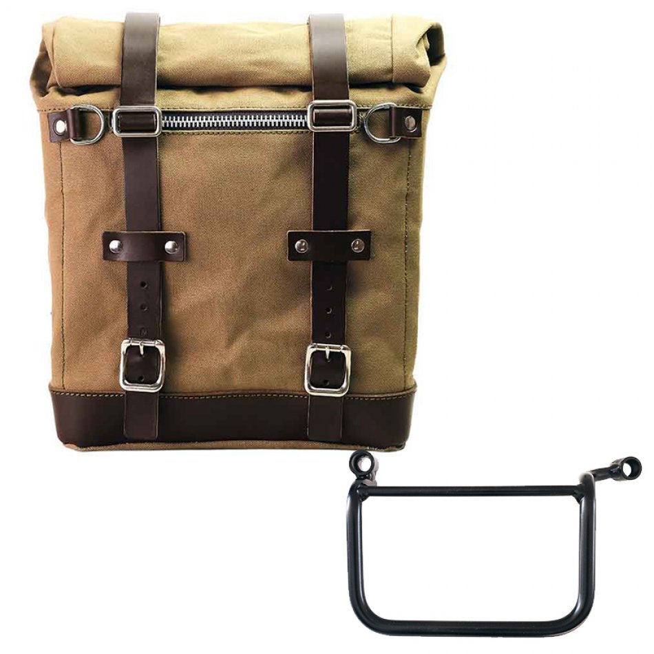 Scram 帆布包 22L-30L + Royal Enfield Himalayan 450 车架（2024 年起）左