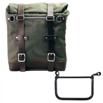 Scram 帆布包 22L-30L + Royal Enfield Himalayan 450 车架（2024 年起）左