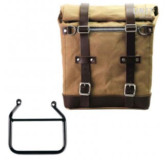 Scram 帆布包 22L-30L + Thriumph Speed 400 & Scrambler 400 X 车架右（仅与我们的低排气代码兼容：4206Low）