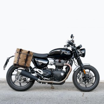 22L-30L Scram Canvas Side Pannier+右副车架 Triumph Speed Twin 1200（2019年起）