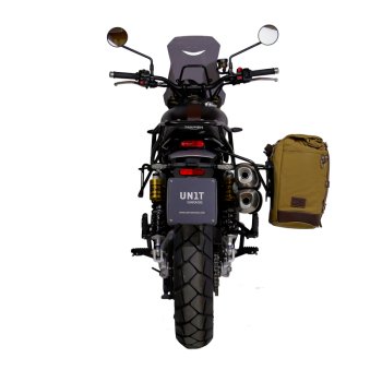 Scram 帆布包 22L-30L + Triumph Street Scrambler 900（2026 年及之后）右侧车架