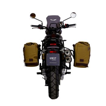 Scram 帆布包 22L-30L + Triumph Street Scrambler 900（2026 年及之后）左框架