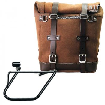 分体皮革 22L-30L + 右侧 BMW CE 04 车架的侧挂式 Scram