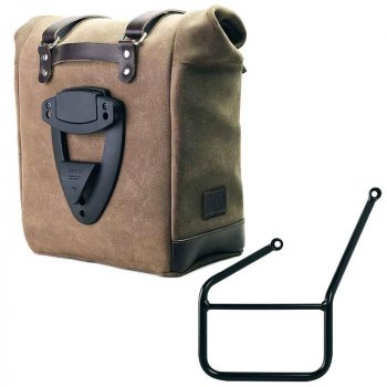 打蜡麂皮侧包 + HUSQVARNA 左副车架