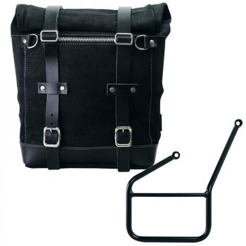 打蜡麂皮侧包 + HUSQVARNA 左副车架