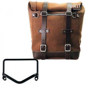 22L-30L Scram 分体皮革侧包 + R18 鱼尾排气框架