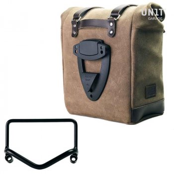 22L-30L Scram 分体皮革侧包 + R18 鱼尾排气框架