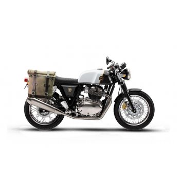 22L-30L Scram 马鞍包，分体皮革 + Royal Enfield 车架
