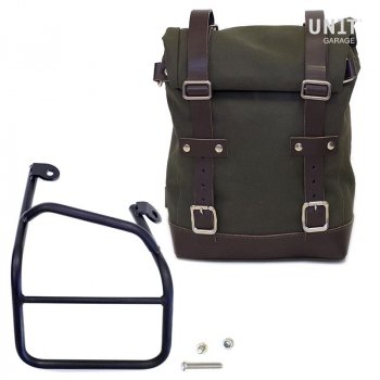 帆布侧袋+ Ducati Scrambler 1100镜架