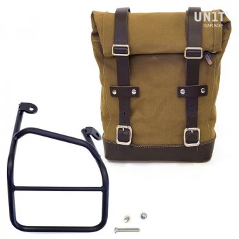 帆布侧袋+ Ducati Scrambler 1100镜架