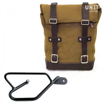 帆布侧袋+ Guzzi V9 Bobber DX镜架