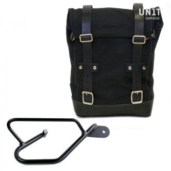 帆布侧袋+ Guzzi V9 Bobber DX镜架