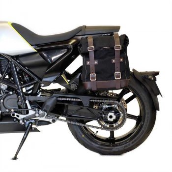 帆布侧袋+ husqvarna 701框架