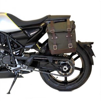 帆布侧袋+ husqvarna 701框架